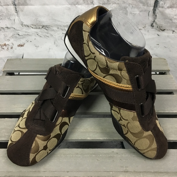 Coach Shoes - Coach Jenney Vel-Cro Sneaker